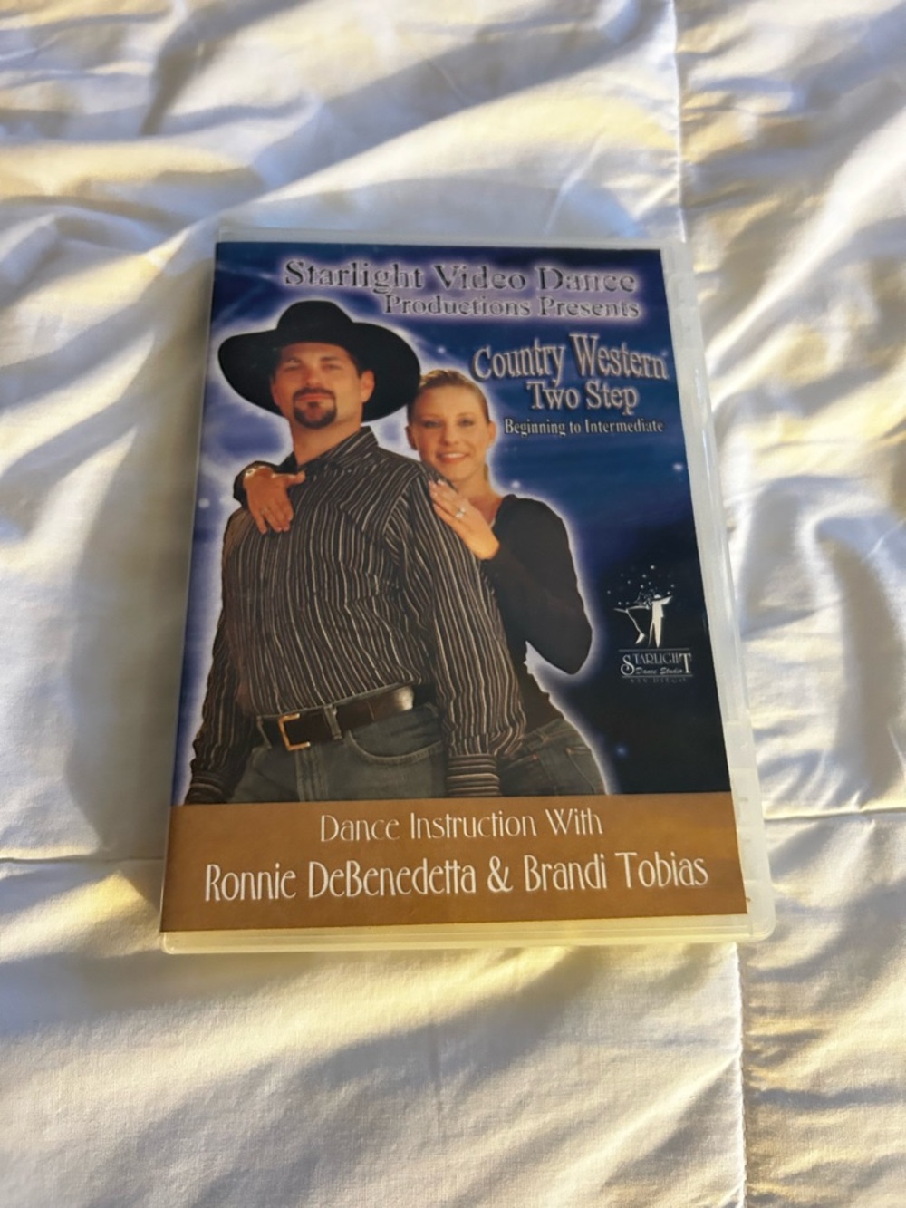 Country Western Two Step Dance DVD Beginner Instruction Like New